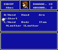 Final Fantasy 2 sur Nintendo Nes